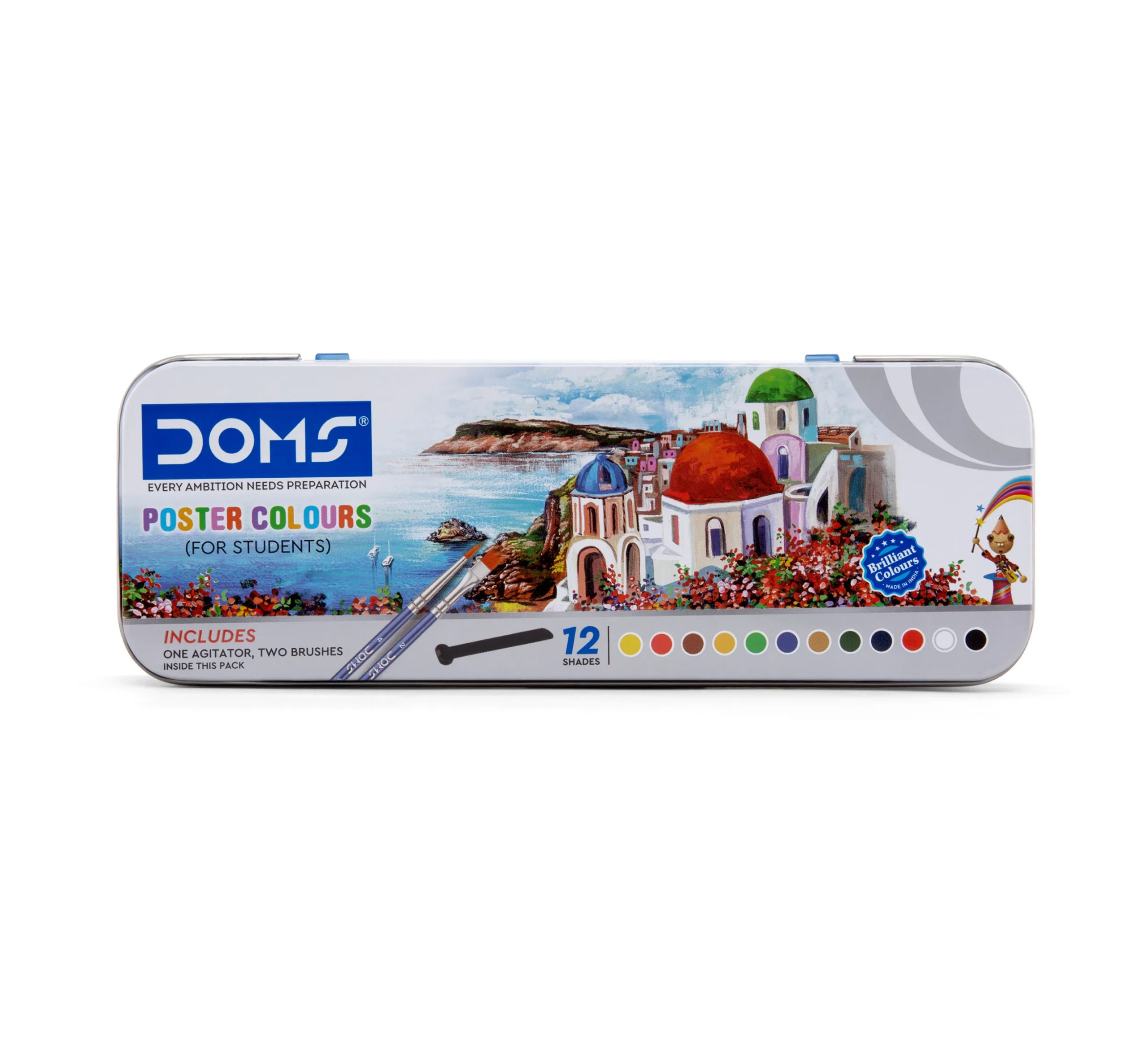227-1-scaled-1 Doms Poster colours pack of 12pcs 10ml each - Image 1