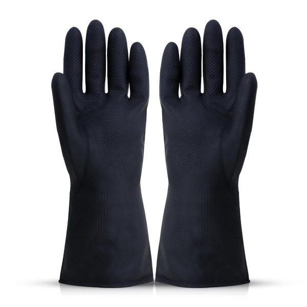 Robust Heavy Duty Rubber Hand gloves - 1 Pair